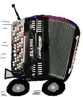 One of Claudio Allodi's accordions